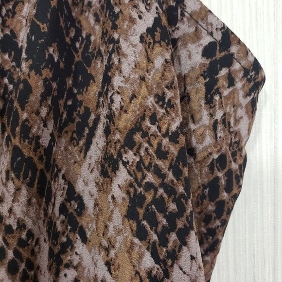 Maurices NWOT snake print strappy dress with elastic waist - Picture 5 of 9